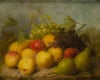 JOSE MARIA CORCHON S.XIX/?, "Bodegones con frutas", Pareja 