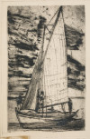 ENRIQUE ORTIZ ALONSO, "Barcas", 12 grabados