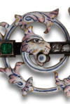 BROCHE GARGOYLE DE CARTIER, CA. 1895