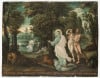 FLEMISH SCHOOL (17th century) "Scenes from Genesis"