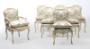 Twelve chairs and two Louis XV style armchairs, France, 20t