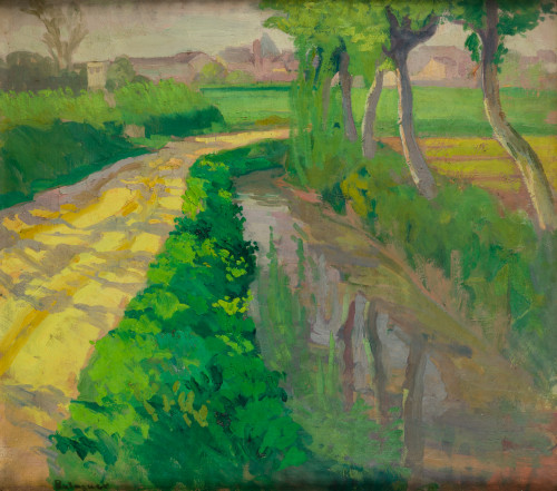 Rafael SALVA BALAGUER "Paisaje" O/L