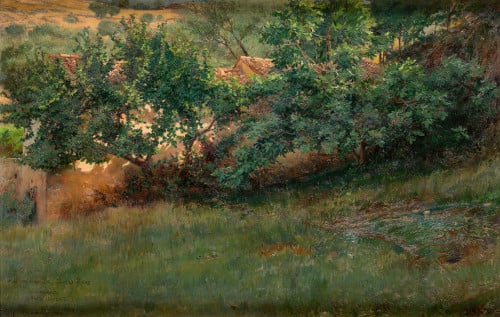 MARIANO BARBASÁN LAGUERUELA, "Paisaje deAnticoli Corrado",