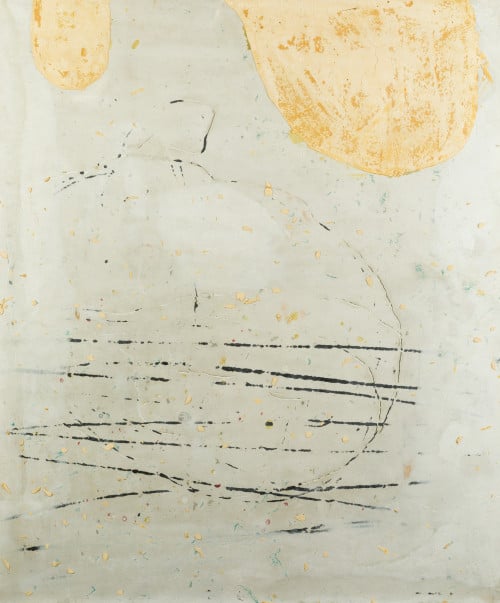 JUAN  GOPAR, "Horizonte", 1988, Técnica mixta sobre tabla