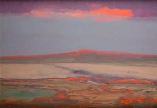 JOSE DIAZ, "Paisaje", Óleo sobre lienzo