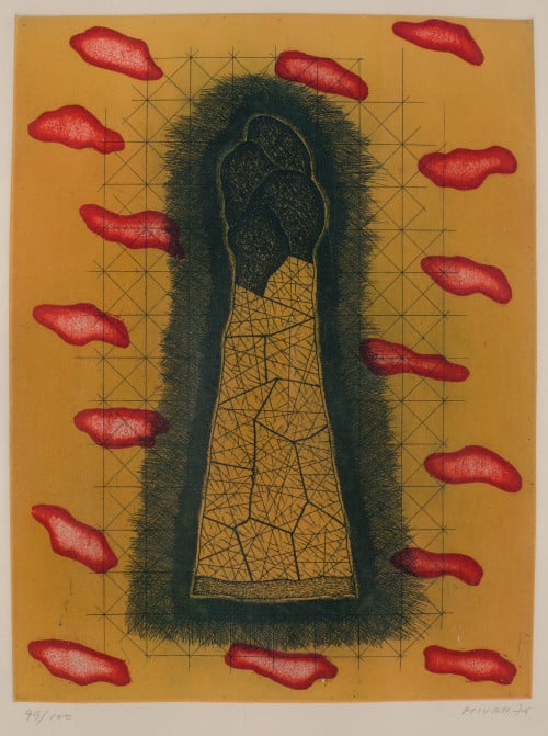 MITSUO MIURA, "Sin título", 1976, Grabado