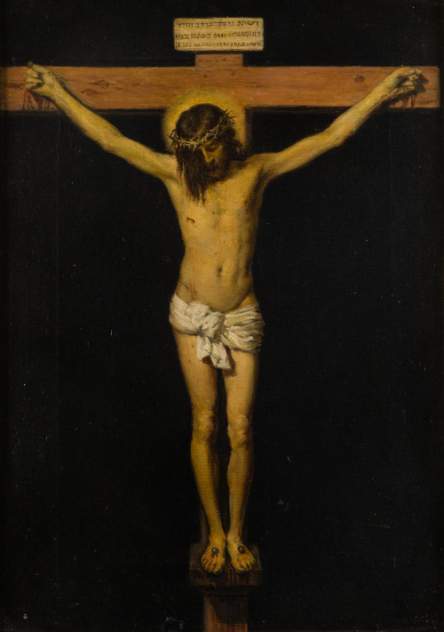 EUGENIO OLIVA Y RODRIGO, "Cristo crucificado de Velázquez"