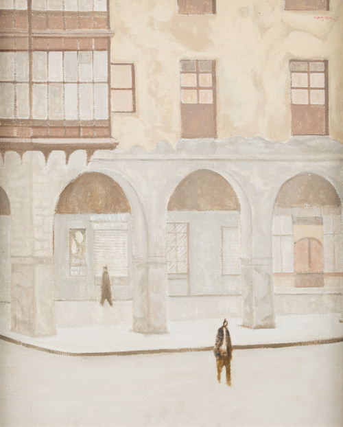 JOSE RAMÓN LUZURIAGA, "Arcos de la Ribera (Bilbao)", 1974, 