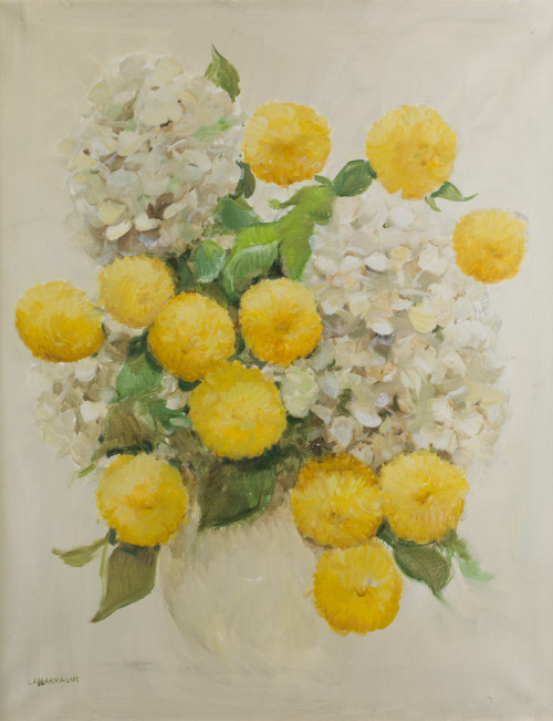 CARLOS LAHARRAGUE, "Flores"