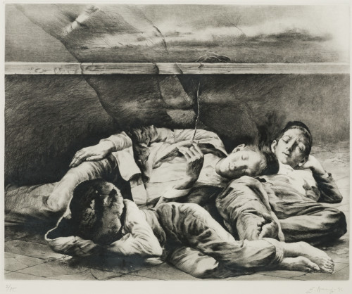 EDUARDO NARANJO, "Los emigrados", 1992