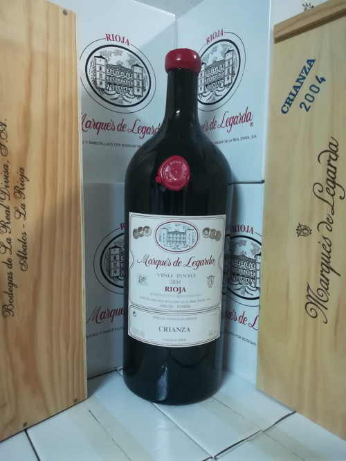 Botella Imperial (6 litros) de Marqués de Legarda Crianza 2