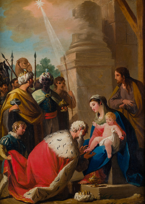 ZACARIAS GONZALEZ VELAZQUEZ, "Adoracion de los Reyes Magos"