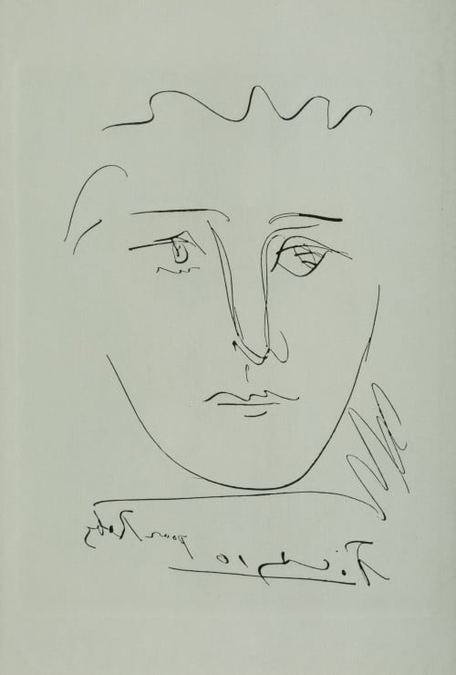 PABLO RUIZ PICASSO, " L&#39;age du soleil: Pour Ruby 1950", Gra