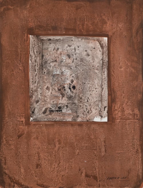 JUAN JOSÉ NARBÓN, "Sin título", 1968, Acrílico sobre papel