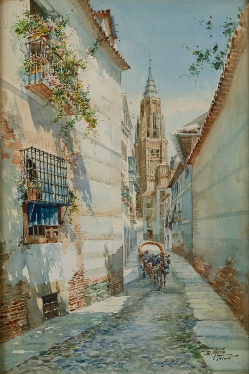 ENRIQUE MARÍN SEVILLA, "Calle de Granada" y "Calle de Toled