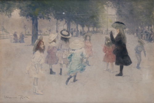 "Aux Tuileries and An Evening Fete"