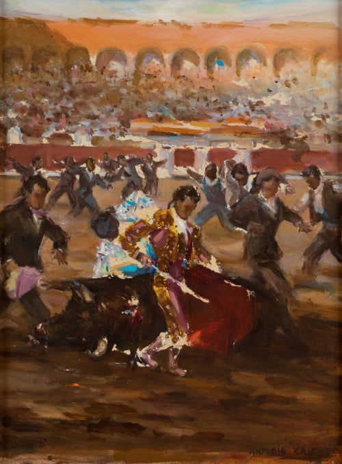 ANTONIO CASERO, "En la plaza"