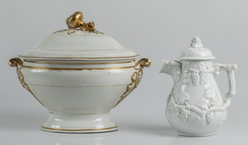 Sopera porcelana isabelina