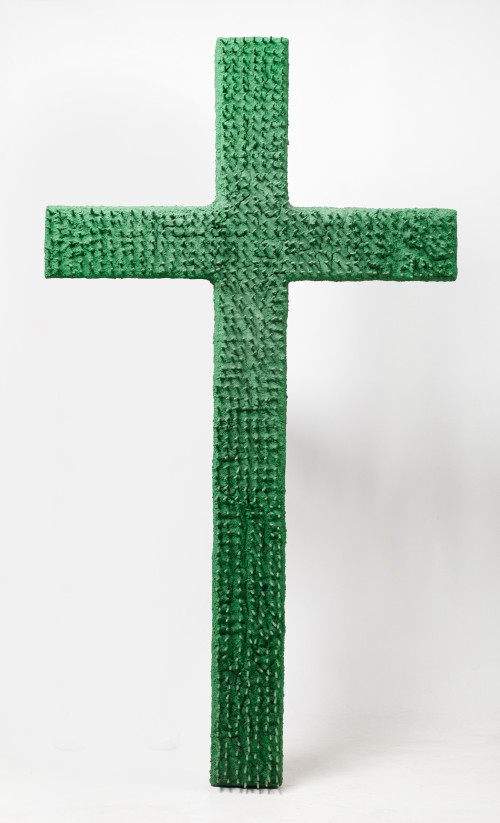 BOSCO SODI, "Apostol Santiago", 2008, Pinto escultura