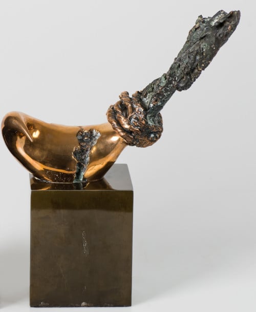 ENRIQUE BROGLIA, "Sin título", Escultura de bronce