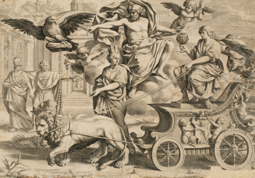 ABRAHAM BLOEMAERT, "El carro de Cibeles"