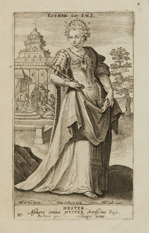 JOANNES COLLAERT, "Esther"