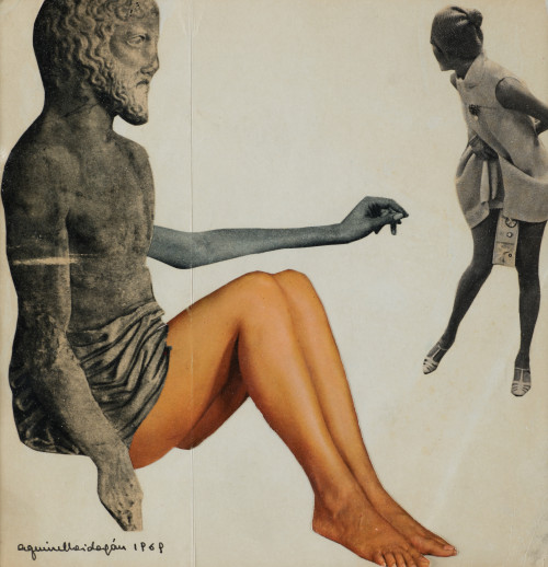 BLANCA AGUIRRE MAIDAGAN, "Sin título", 1968, Collage sobre 