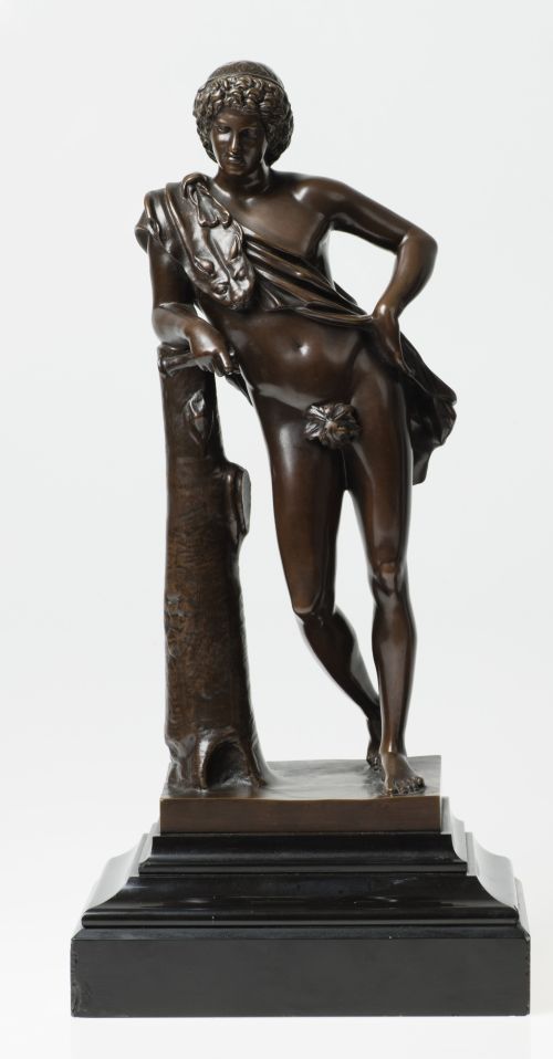 ESCUELA FRANCESA, FRENCH SCHOOL (19th century) "Satyr at re