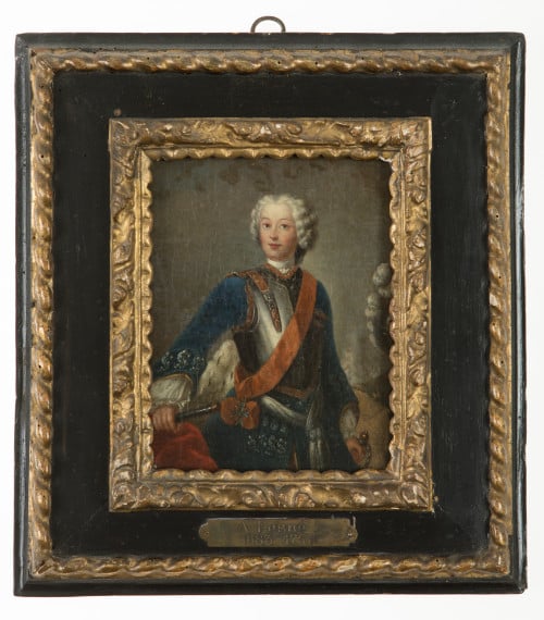 ATRIBUIDOS A ANTOINE PESNE, "Retrato de caballero" / "Retra