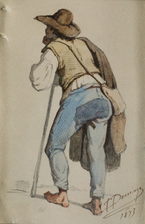 FRANCISCO DOMINGO Y MARQUÉS, "Campesino", 1893