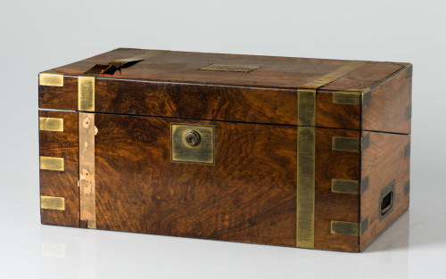 Caja escritorio victoriana, Inglaterra, c. 1900