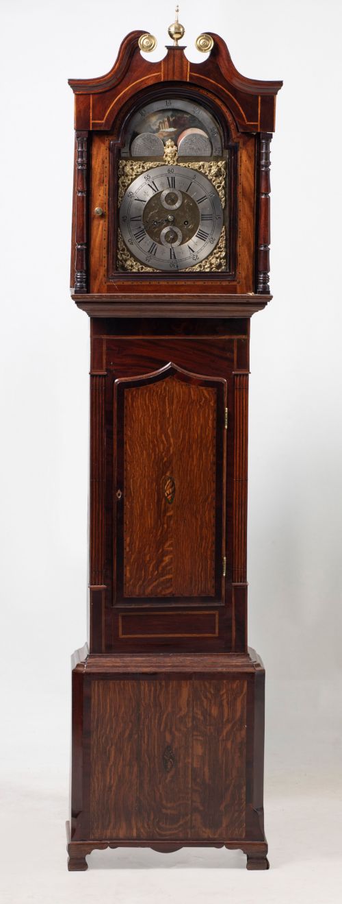 Victorian grandfather clock, England, mid 19th century