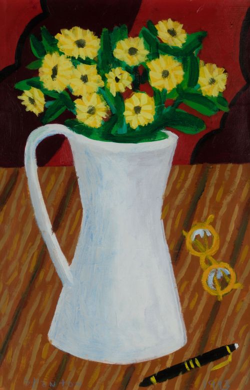 "Jarra con flores", 1993