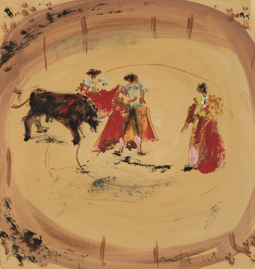 JAVIER BALLESTER MONTESOL, "Corrida de toros", 2001, Técnic