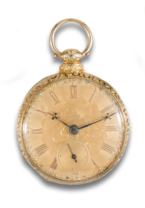 RELOJ DE BOLSILLO LEPINE DE ORO