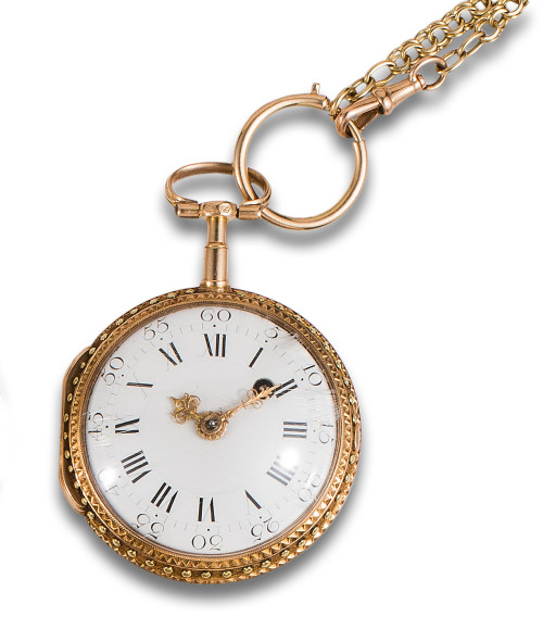 CATALINO GMN CHARPENTIER POCKET WATCH, IN YELLOW GOLD WITH