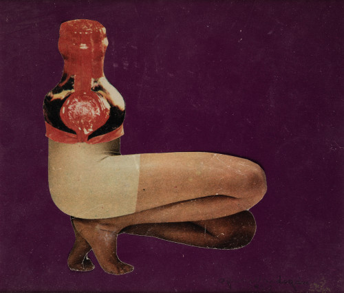 BLANCA AGUIRRE MAIDAGAN, "Sin título", 1973, Collage sobre 