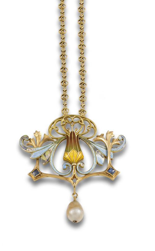 PENDENTIF DE GEORGES FOUQUET, CIRCA 1900