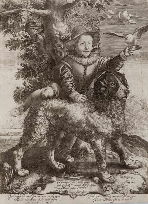 HENDRICK GOLTZIUS, "Retrato de Frederick de Vries", 1631