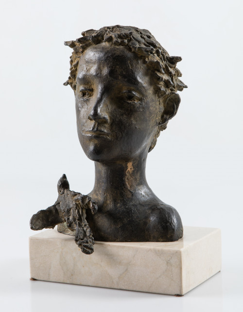 RAMÓN MURIEDAS, "Busto", Bronce