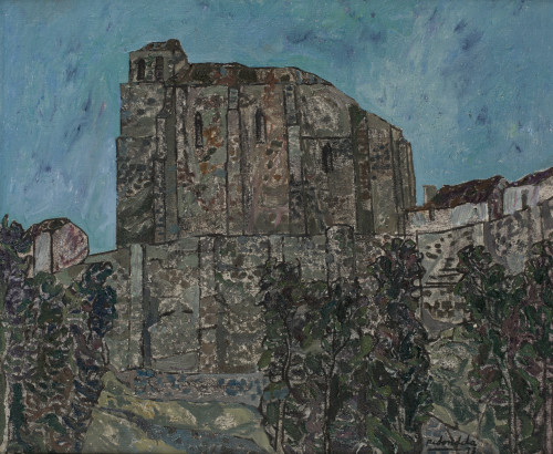 AGUSTÍN REDONDELA, "Iglesia de Pareja", 1973