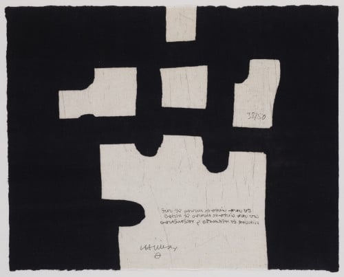 EDUARDO CHILLIDA, "Marrak", 1985