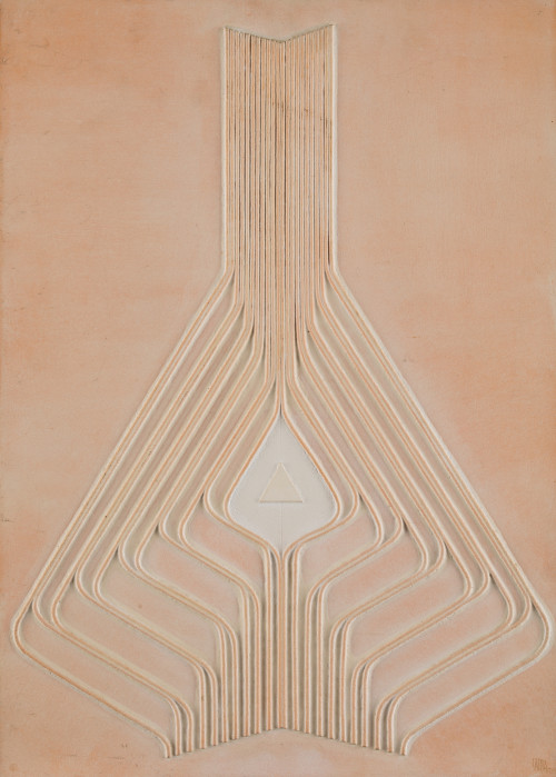 JOSE MARIA LABRA, "Trigono alquímico", 1984, Técnica mixta,