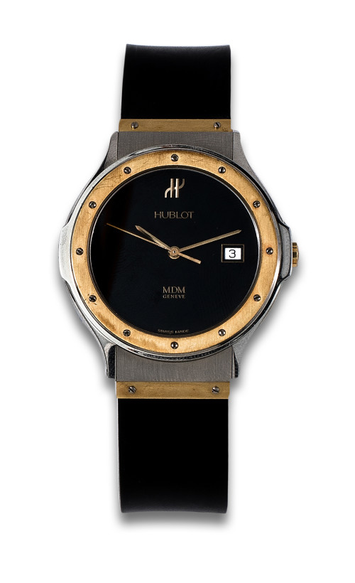 RELOJ DE PULSERA HUBLOT EN ACERO Y ORO