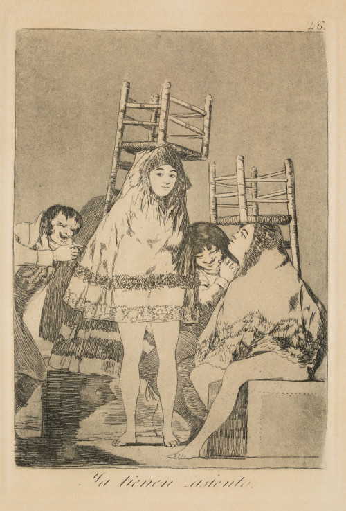 FRANCISCO DE GOYA Y LUCIENTES, "Los Caprichos", 1970, 4 agu