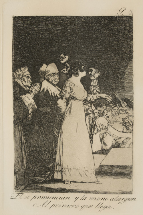 FRANCISCO DE GOYA Y LUCIENTES, "Los Caprichos", 1970, 4 agu