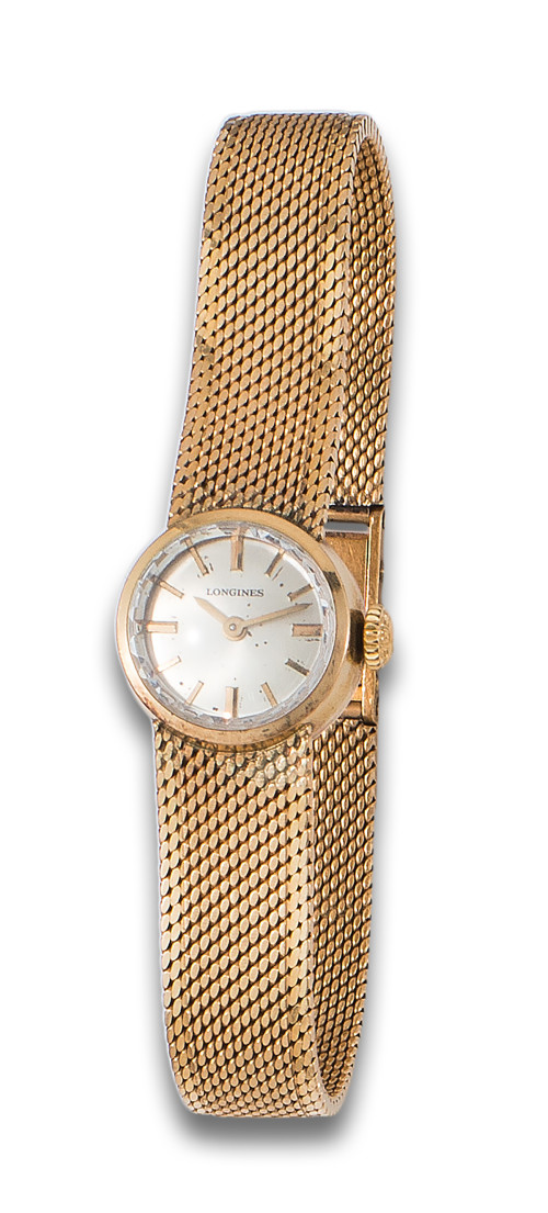 RELOJ DE PULSERA LONGINES, EN ORO AMARILLO