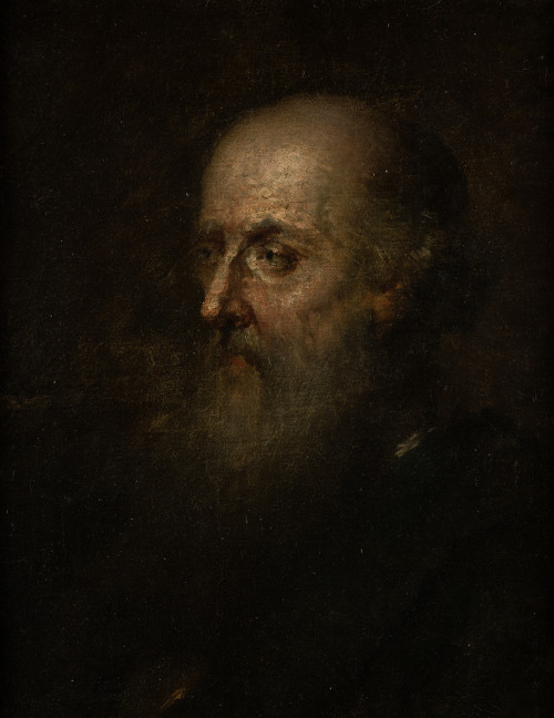 CÍRCULO DE JACOPO NEGRETTI, "PALMA EL JOVEN", "Retrato de c