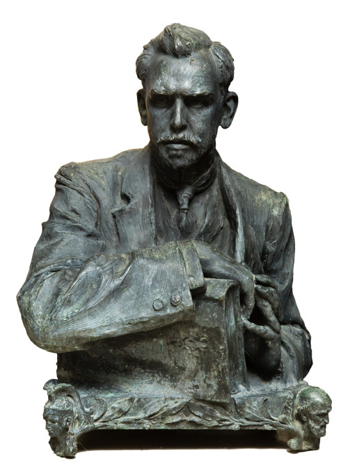 MARIANO  BENLLIURE, "Retrato del médico Gregorio Chaves", 1