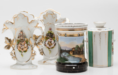 Lot of porcelain, France, 19th century